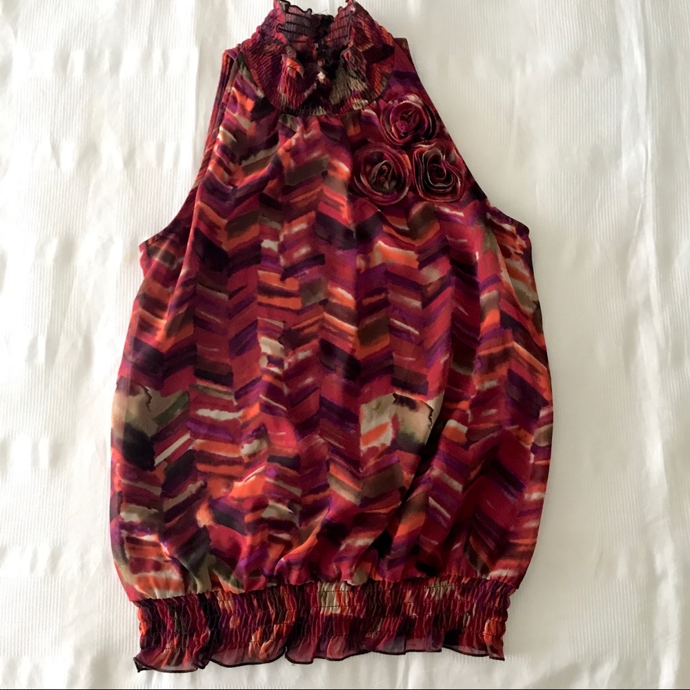 iZ BYER Sleeveless Top Blouse